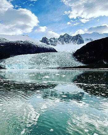 Der Pia Gletscher