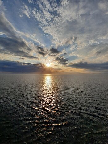 Sonnenuntergang_Blaue Reise