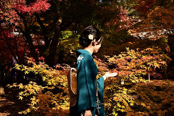 Die japanische Tracht: Kimono