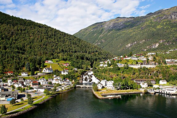 Hellesylt, Norwegen Hellesylt, Norwegen